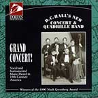 D.C. Halls New Concert and Quadrille Band Grand Concert CD