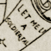 Detail of C&eacute;sar Abin Portrait of James Joyce