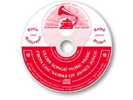 CD disc label